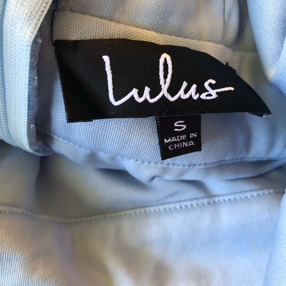 Dusty Blue/Light Blue Maxi Dress - Picture 5 of 5